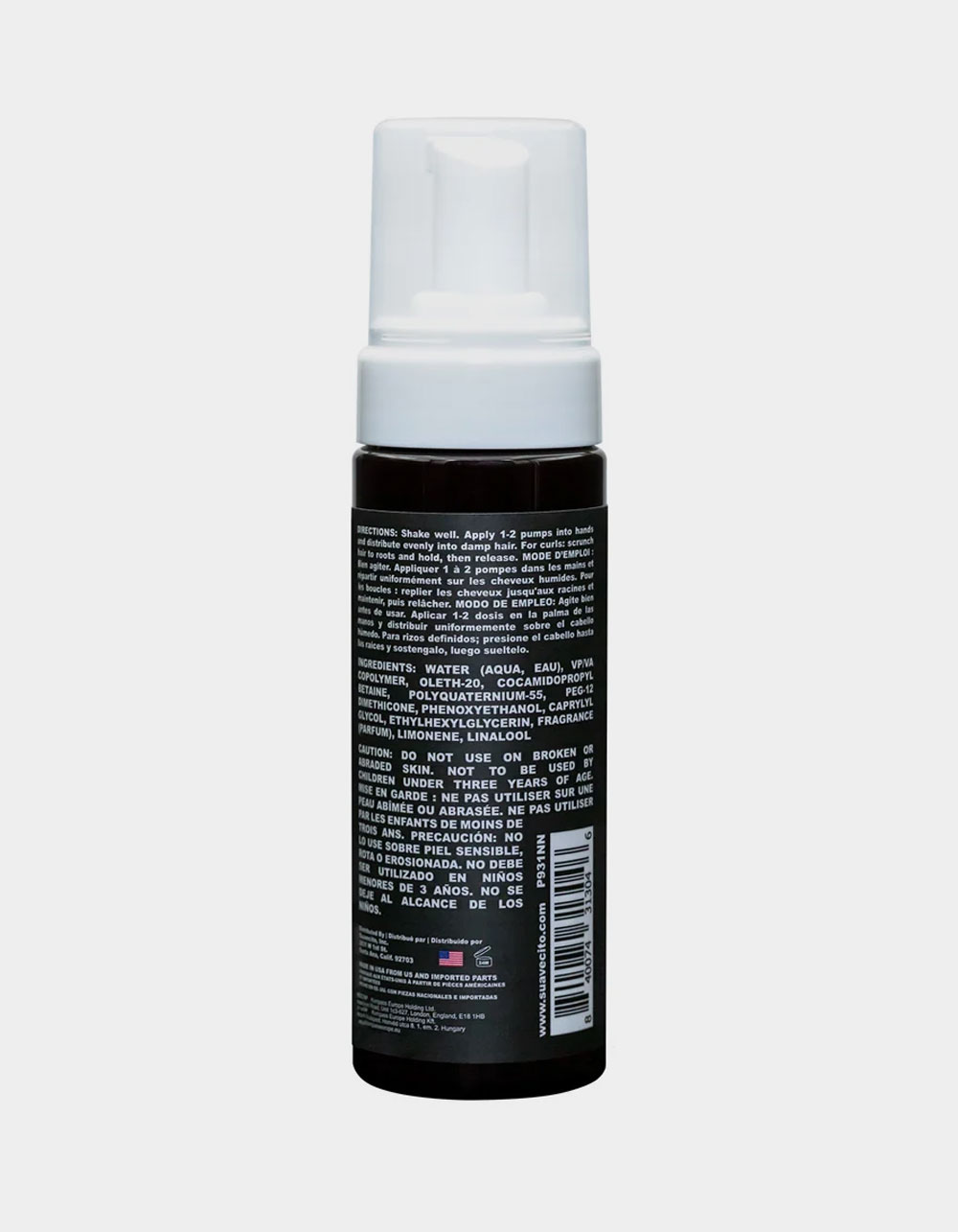 SUAVECITO Curl Mousse - BLACK