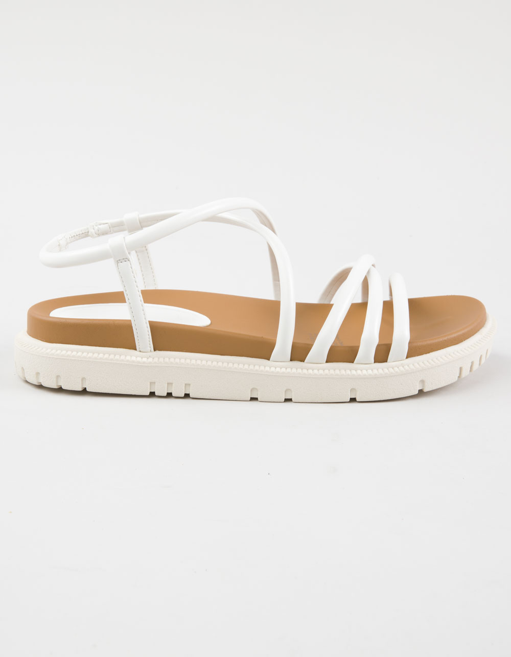 ROXY Brooke Womens Strappy Sandals - WHITE