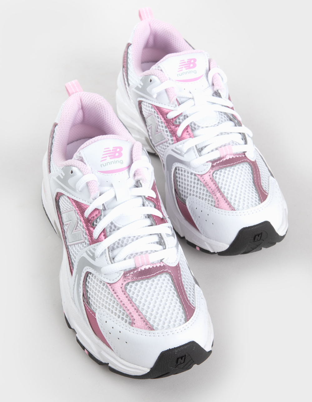 NEW BALANCE 530 Girls Shoes - WHT/PNK