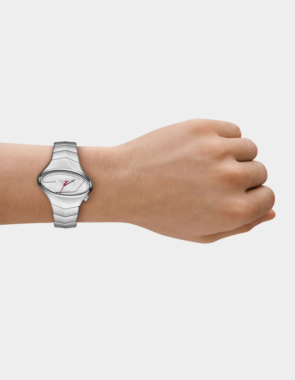 DIESEL D-Rush Stainless Steel Watch - SILVER