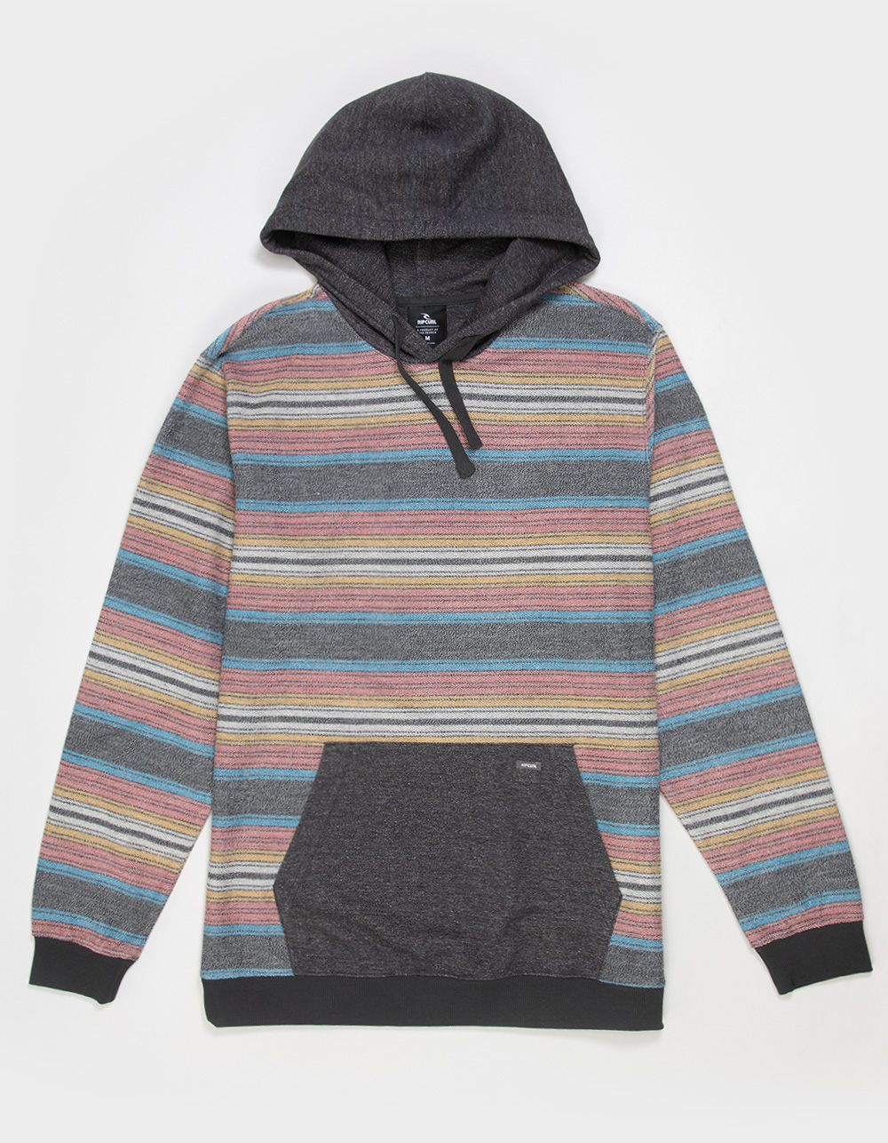 RIP CURL Surf Revival Heritage Mens Hoodie - WASHED BLACK