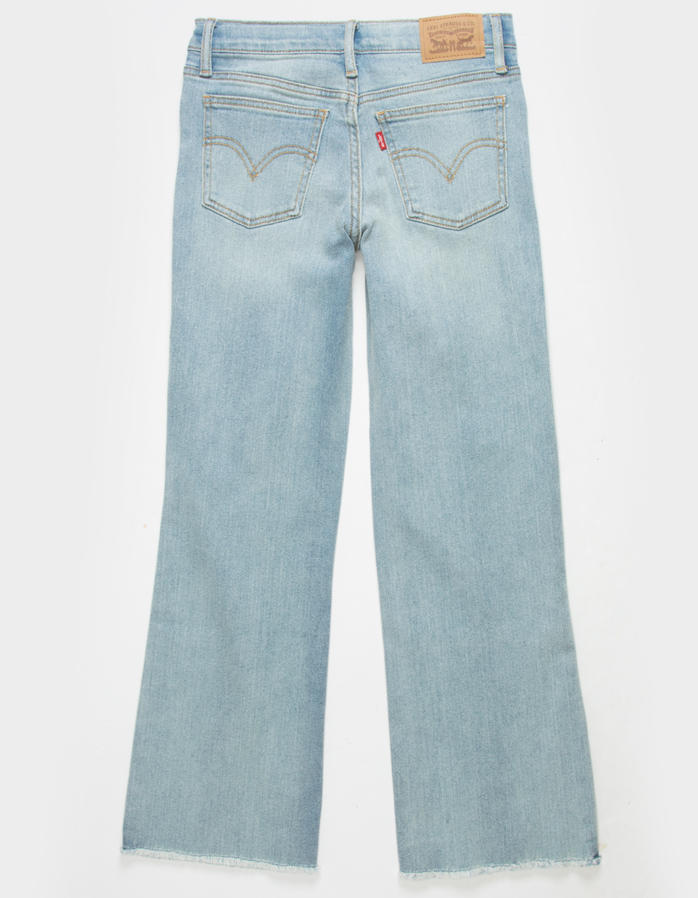 LEVI'S Wide Leg Girls Jeans LIGHT WASH Tillys