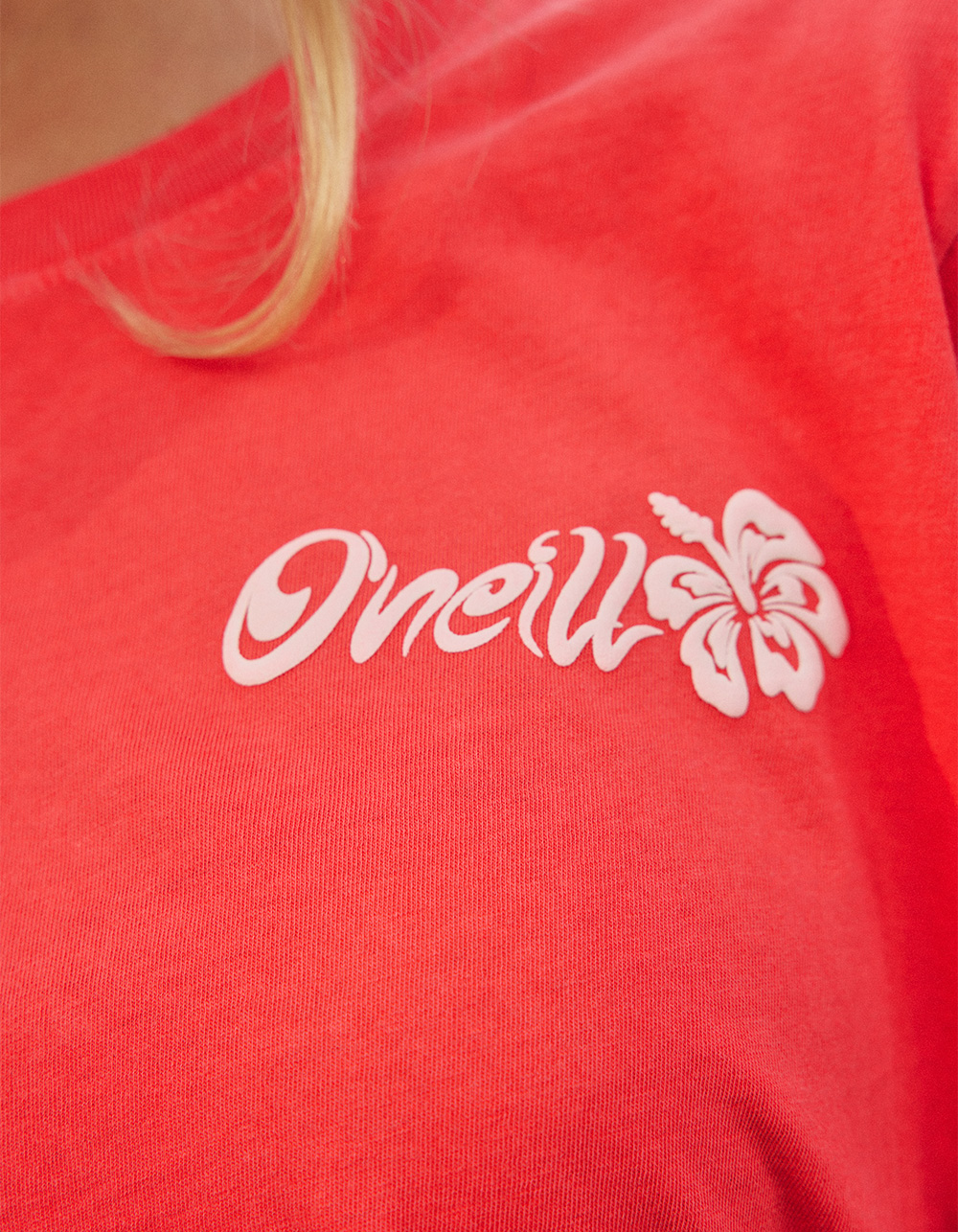 O'NEILL Hibiscus Womens Tee - RED