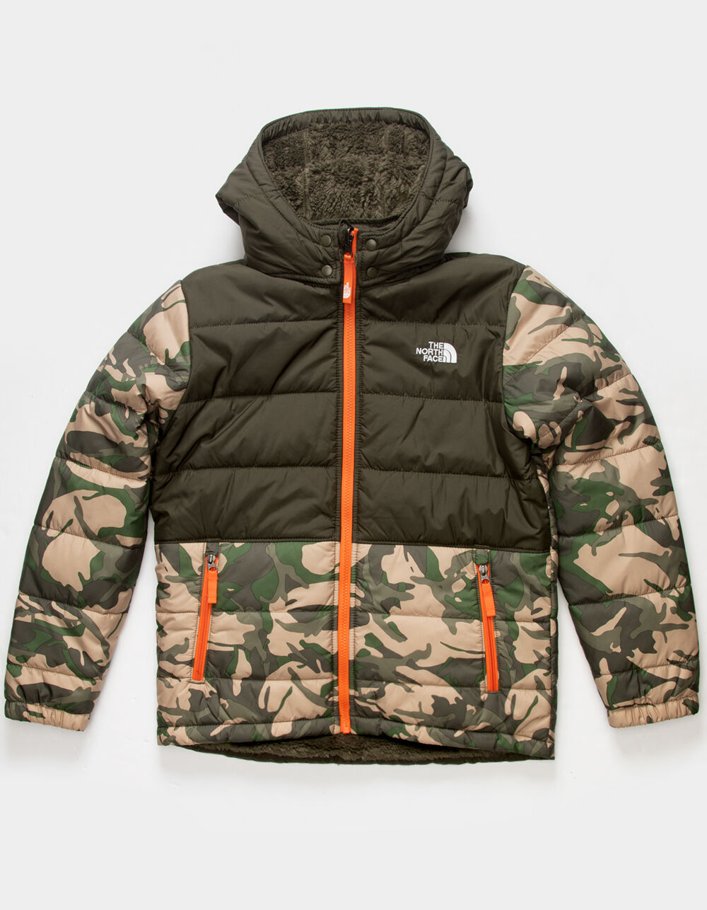 THE NORTH FACE Mount Chimbo Reversible Boys Jacket CAMO Tillys
