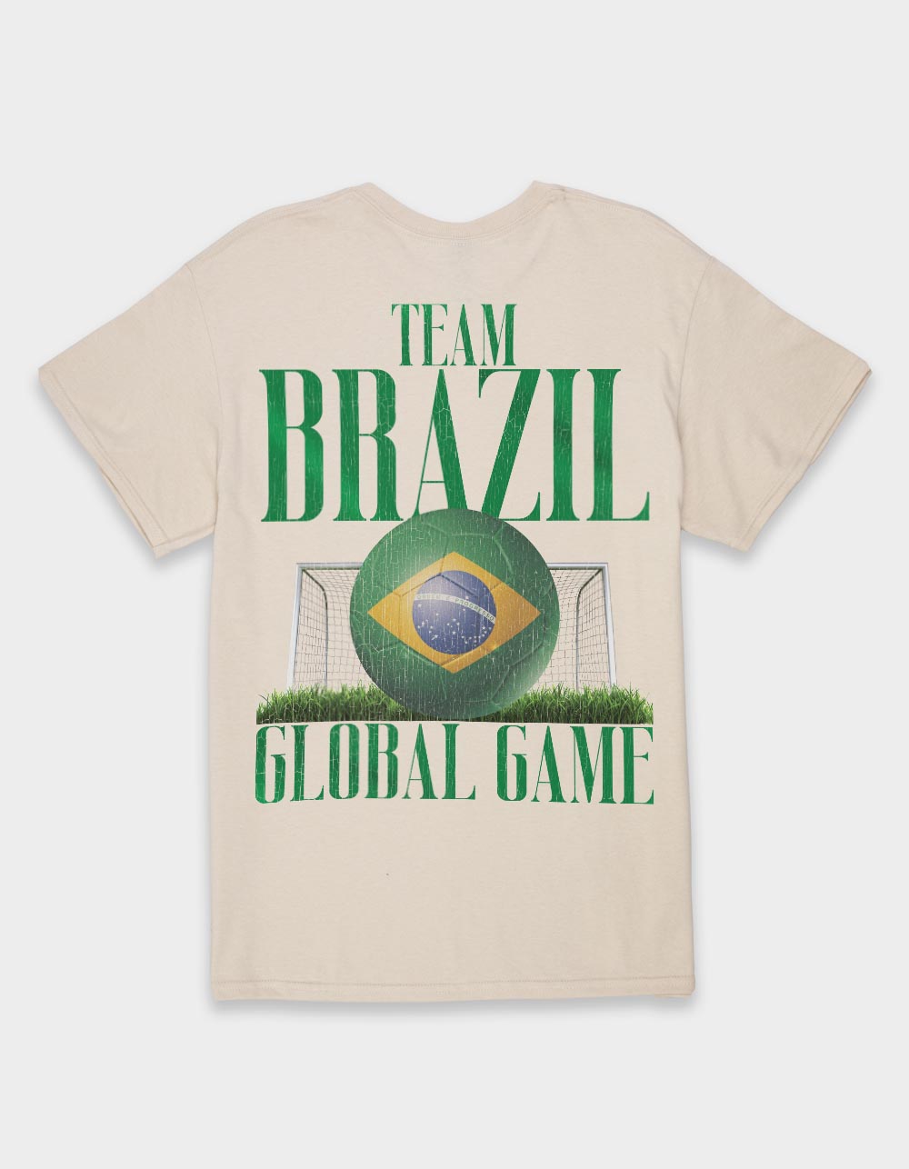 BRAZIL Global Game Unisex Tee - SAND