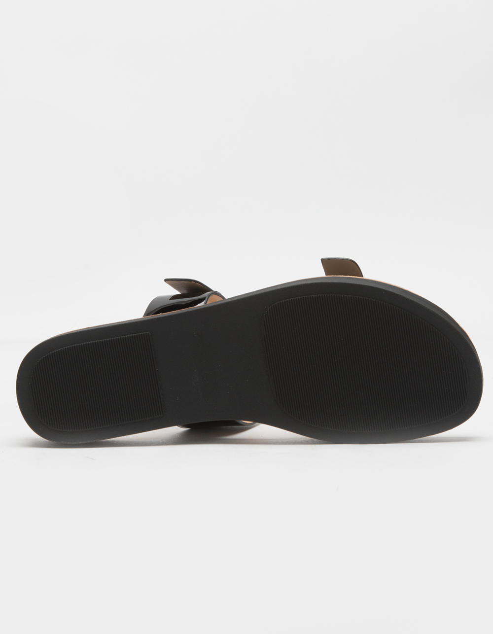 DV BY DOLCE VITA Heather Womens Black Platform Slide Sandals - BLACK ...