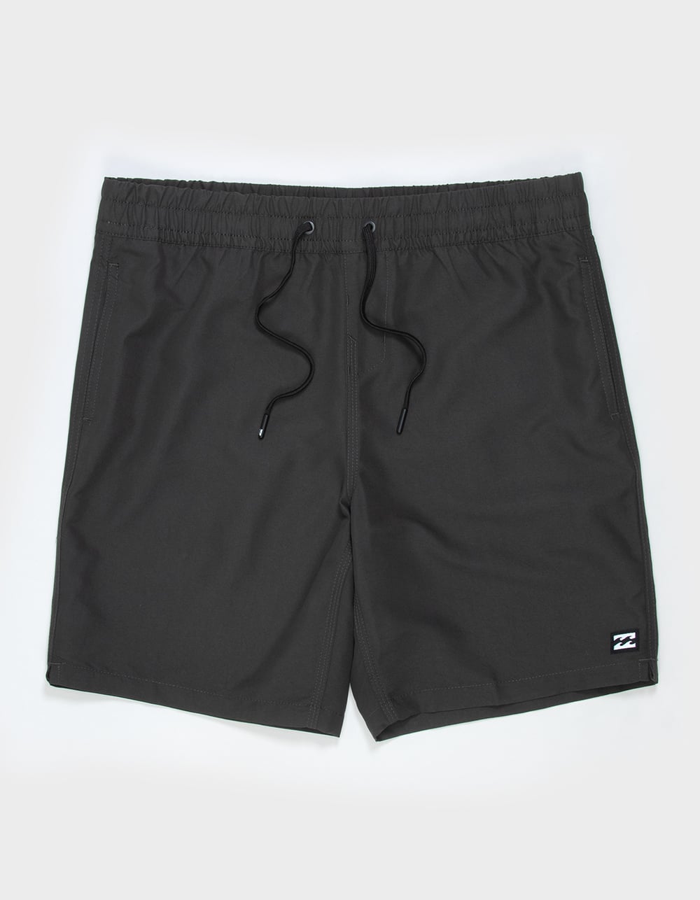 BILLABONG Shorey Solid Mens Swim Trunks - WASHED BLACK