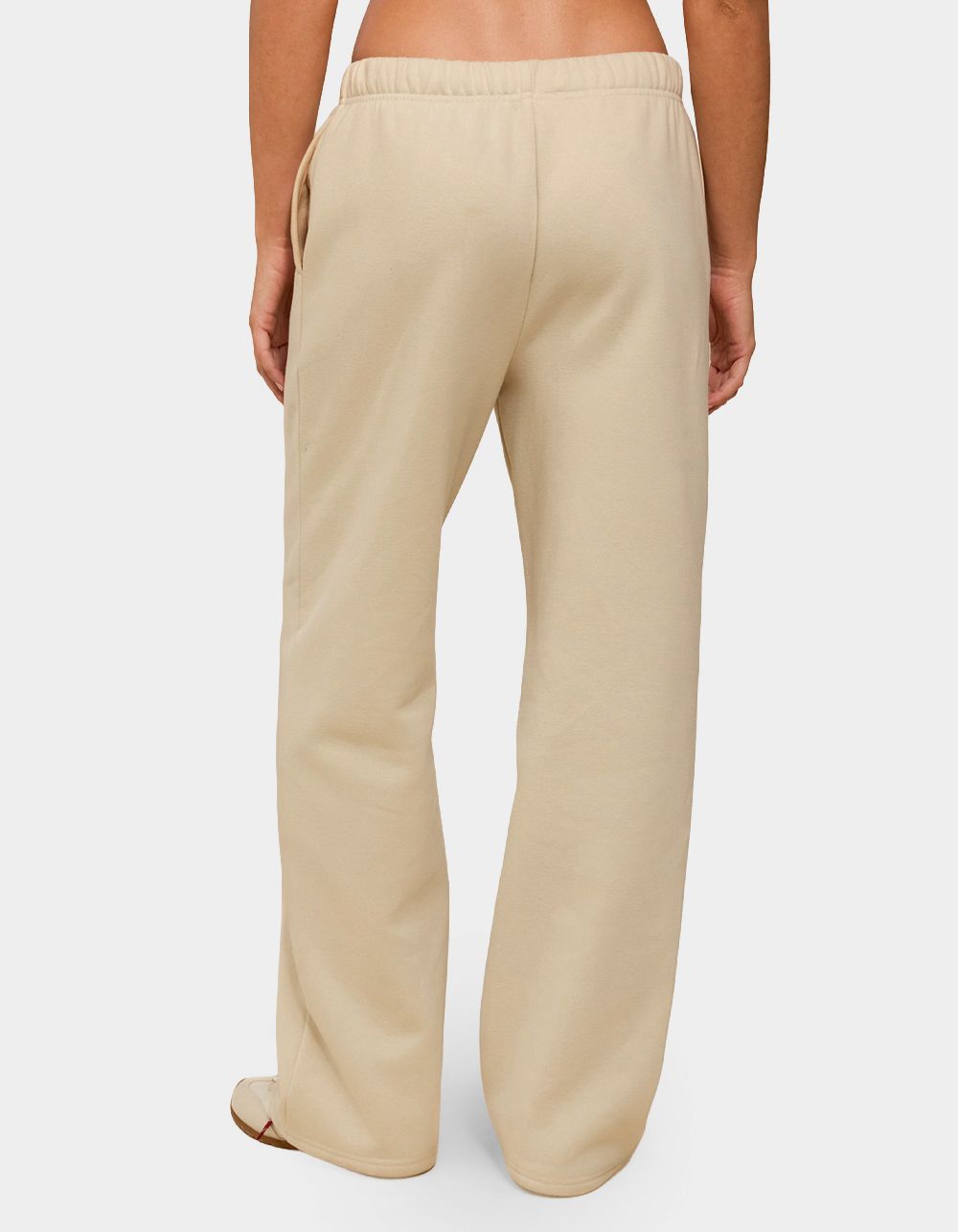 EDIKTED Kyrie Sweatpants - BEIGE