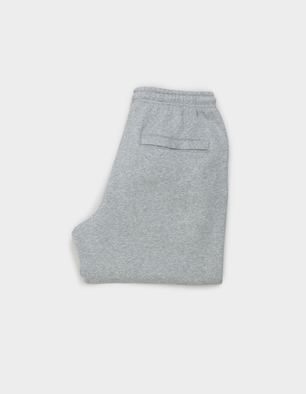 NIKE Club Mens Open Hem Fleece Pants - HEATHER GRAY
