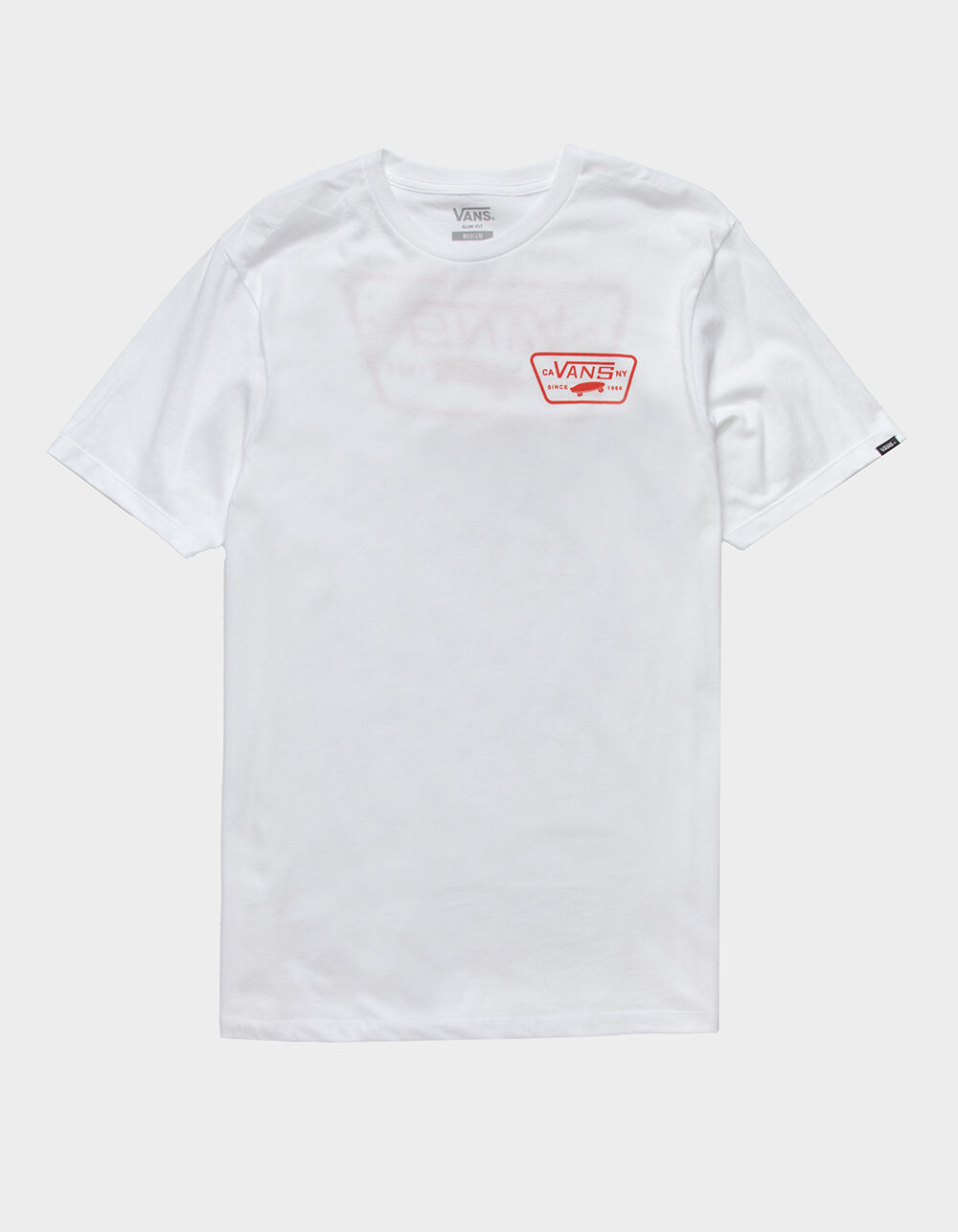 VANS Full Patch Back Graphic Mens T-Shirt - WHITE | Tillys