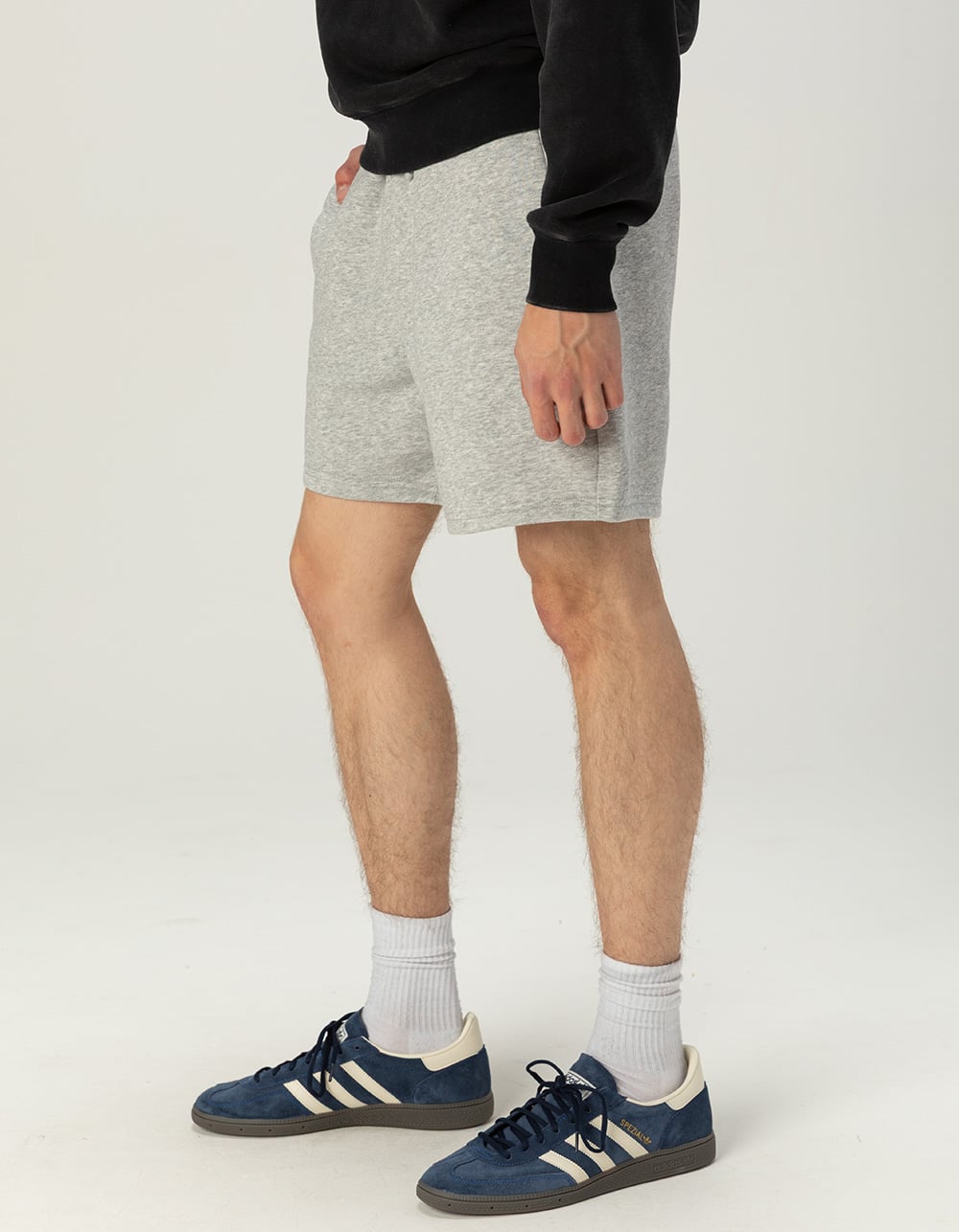 RSQ Mens Loose Sweat Shorts - LIGHT GRAY