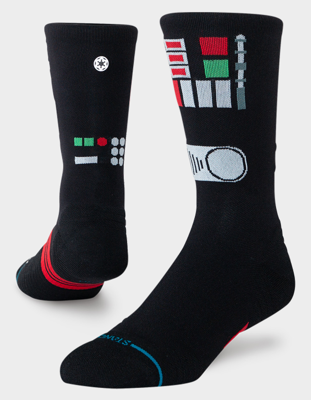 STANCE x Star Wars Dark Side Mens Performance Crew Socks - BLACK COMBO