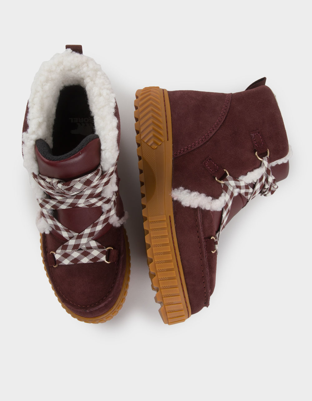 SOREL ONA AVE™ Alpine Womens Waterproof Boots - REDWOOD/GUM