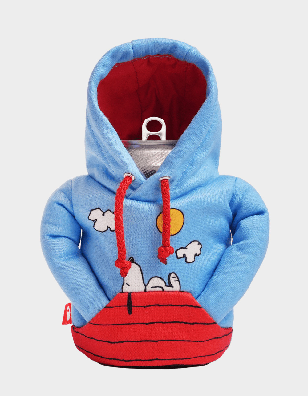PUFFIN DRINKWEAR x Peanuts Blue Sky Snoopy Hoodie 12-16 oz Can Cooler - MULTI