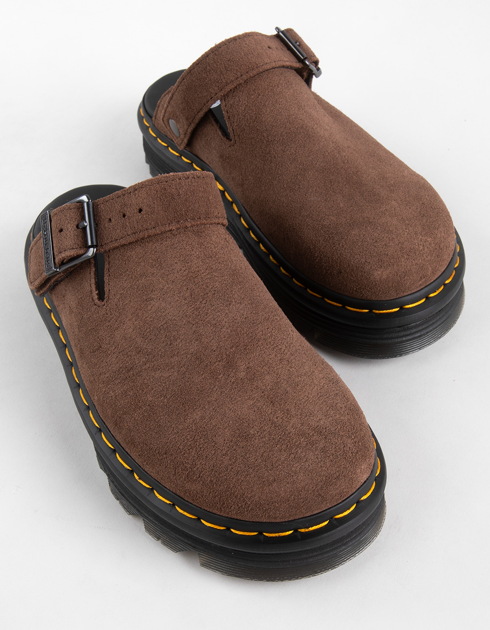 DR. MARTENS Zebzag Womens Mules - BROWN COMBO