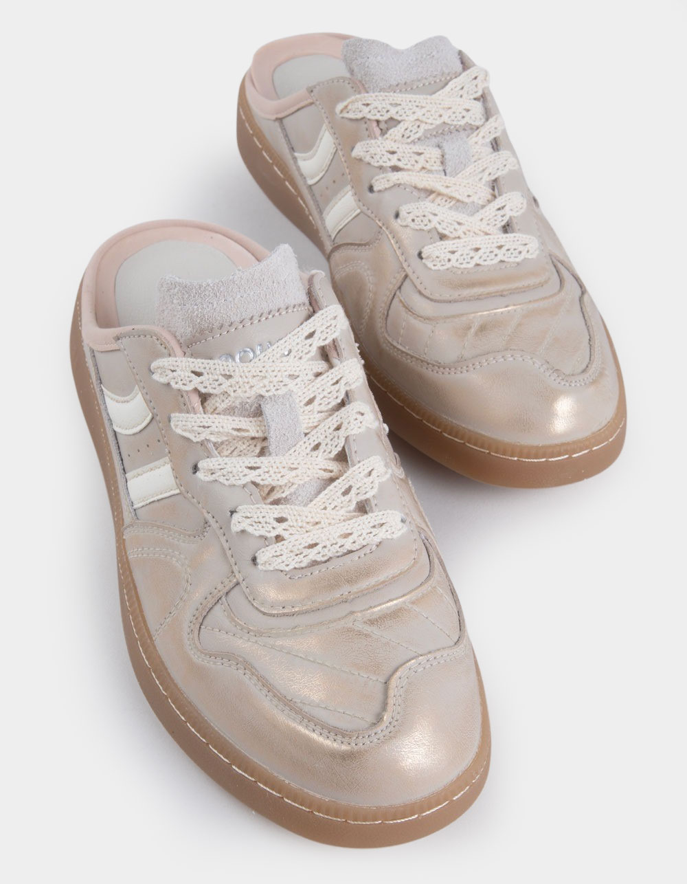 COOLWAY Goal Womens Mules - TAN