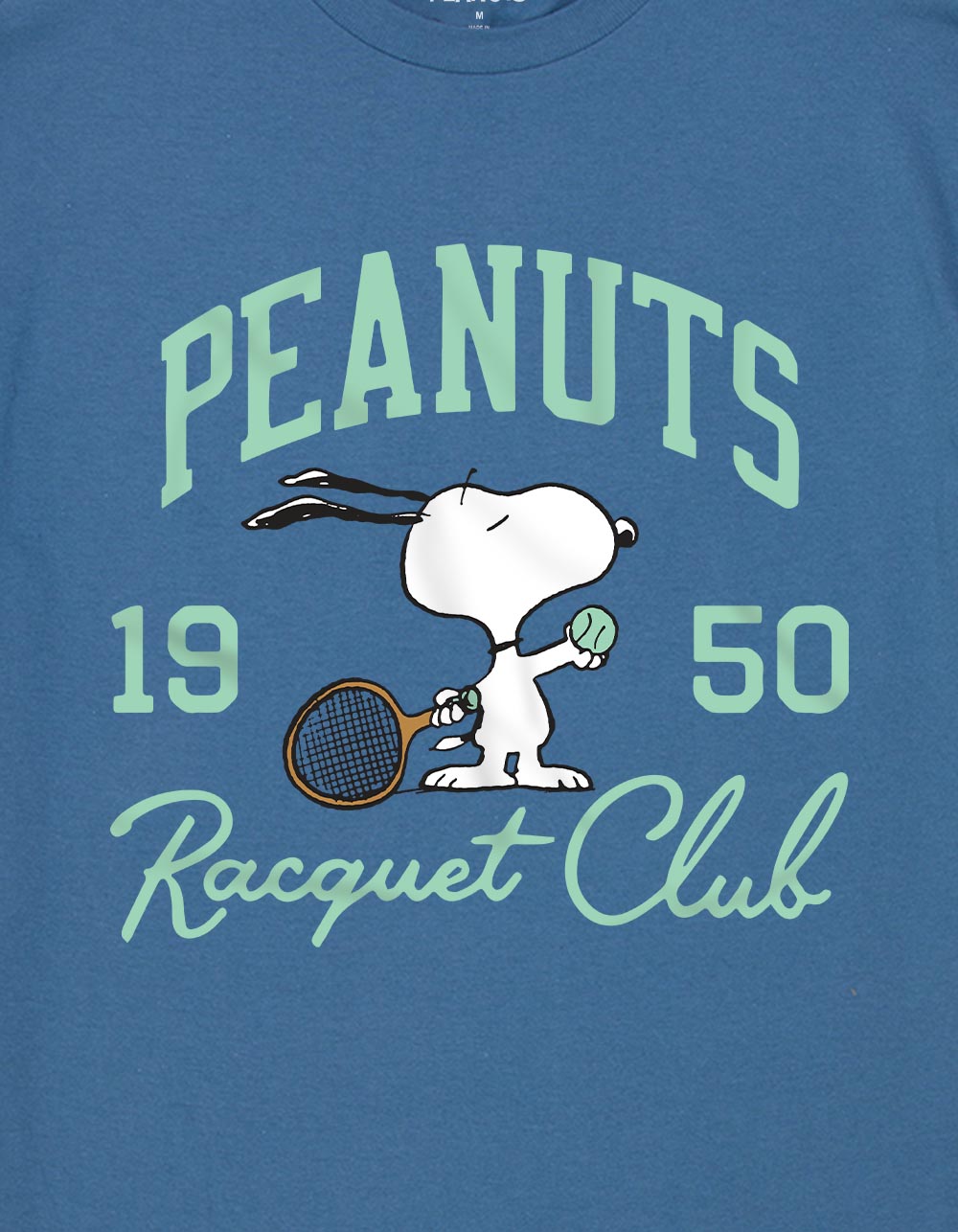 PEANUTS Racquet Club Unisex Tee