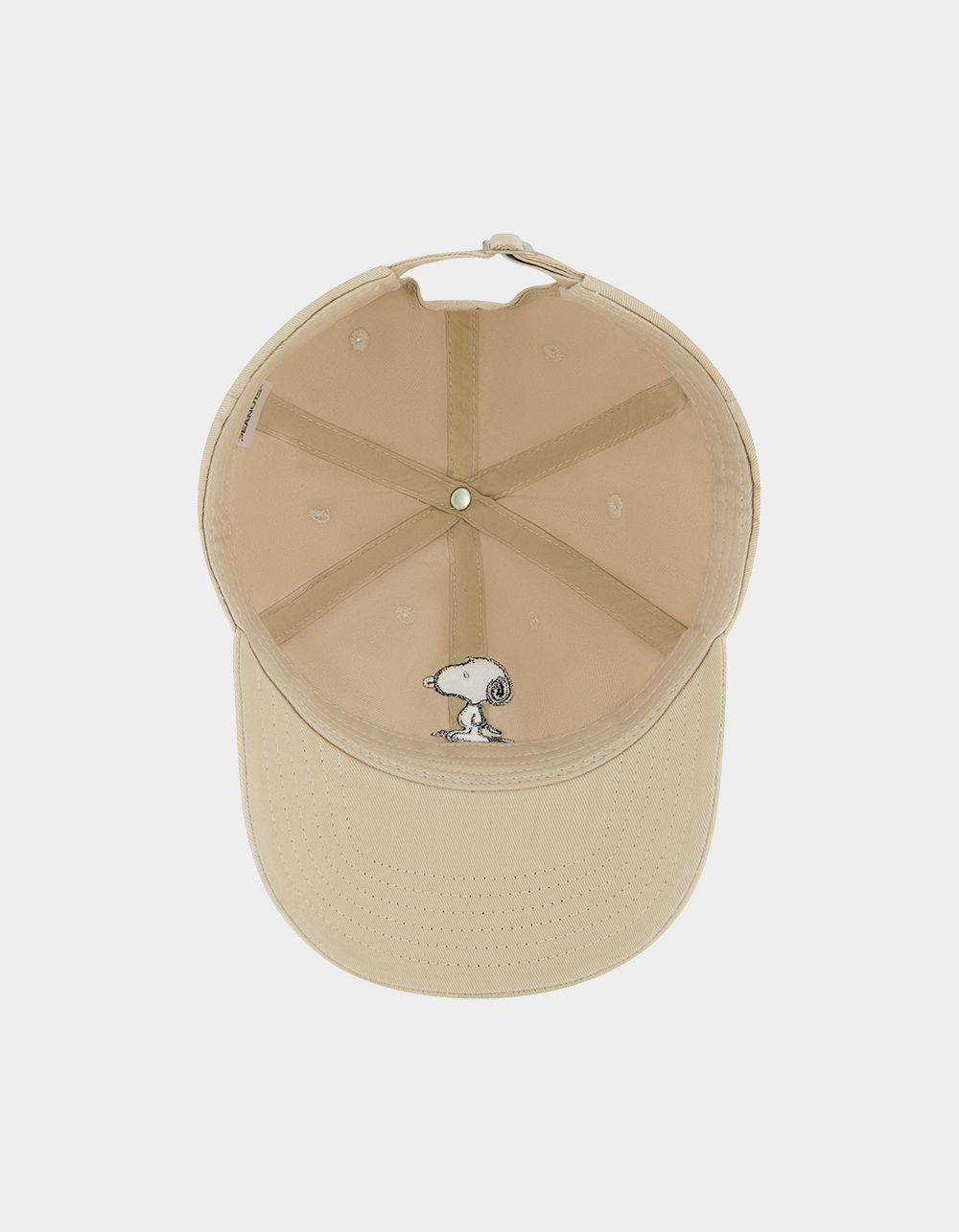 PEANUTS Snoopy Baseball Cap - BEIGE