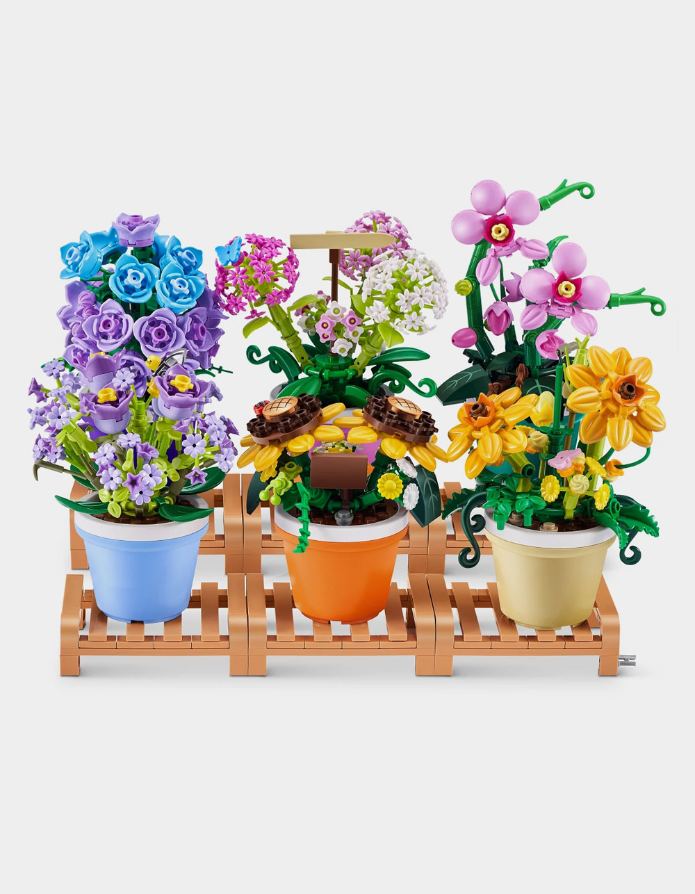 ZURU MAX Garden Potted Plants Assorted Building Blocks - ASST