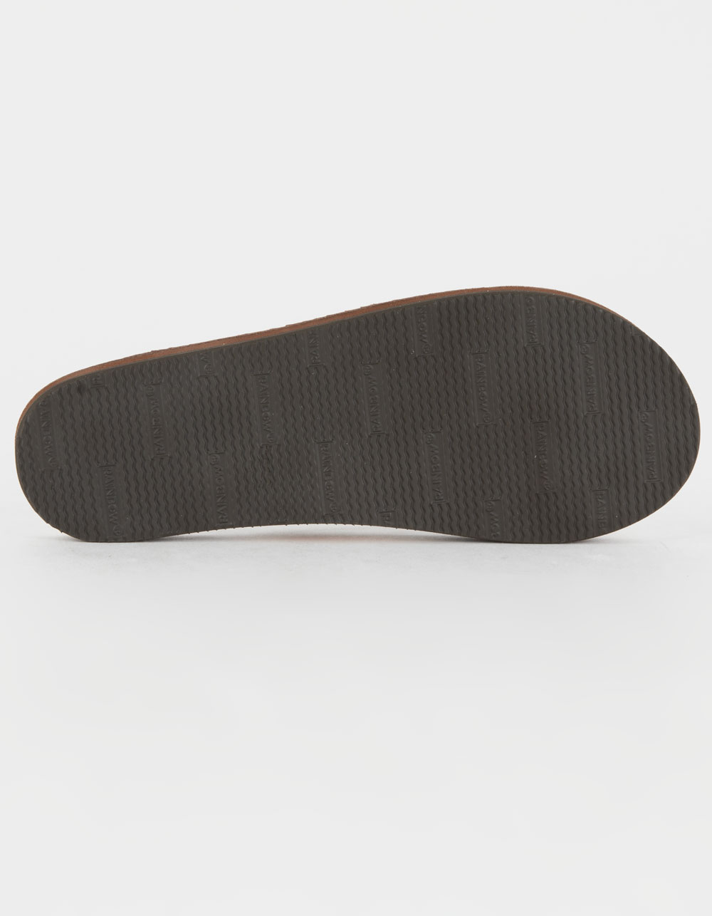 RAINBOW Flirty Braidy Womens Flip Flops - CHOCOLATE