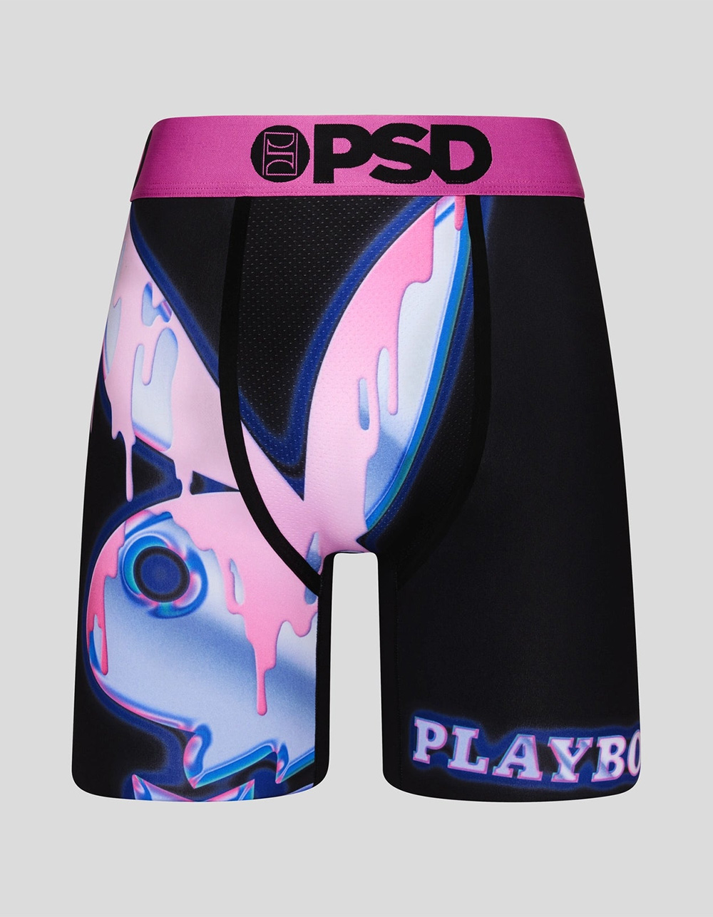 PSD Playboy Chromed Drip Mens Boxer Briefs - MULTI
