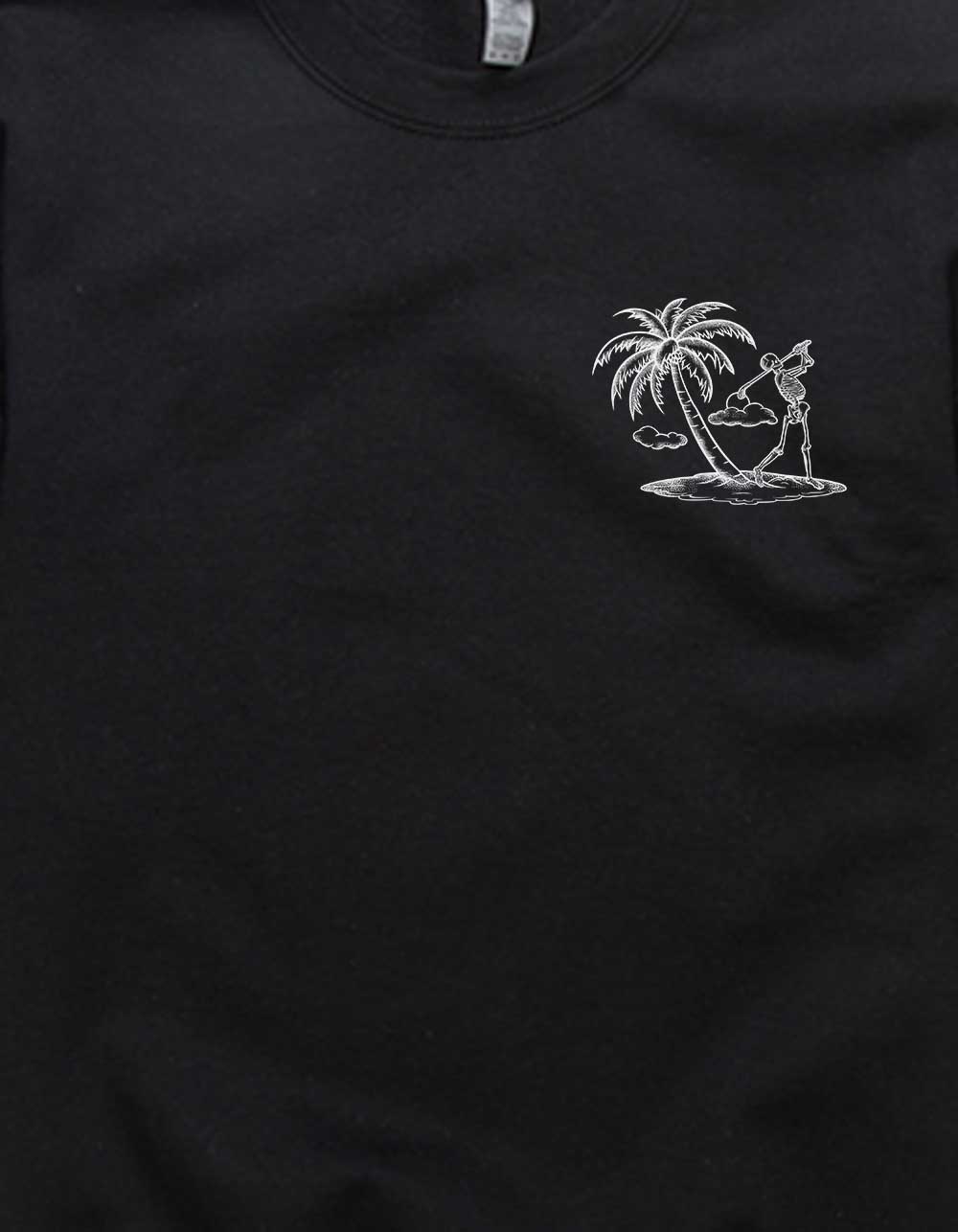 GOLF Lost Palms Country Club Unisex Crewneck Sweatshirt - BLACK