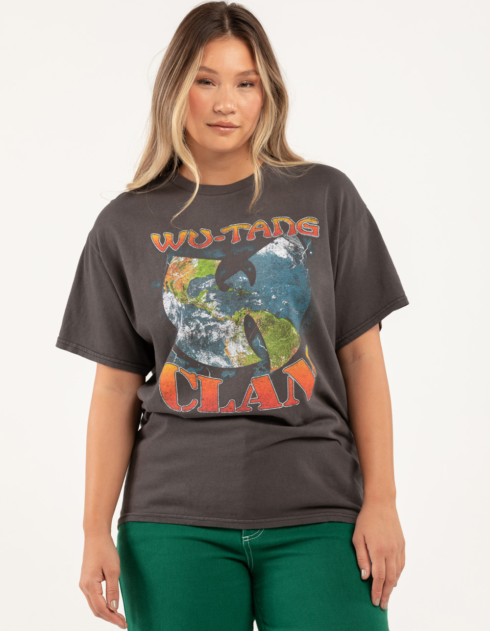 WU-TANG CLAN Womens Oversized Tee - BLACK | Tillys