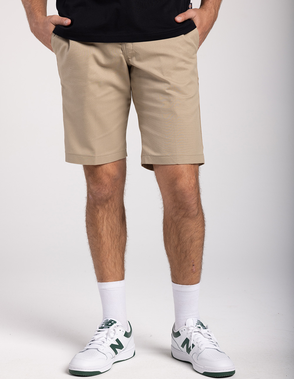 DICKIES Desert Mens Slim Fit Work Shorts - DESERT