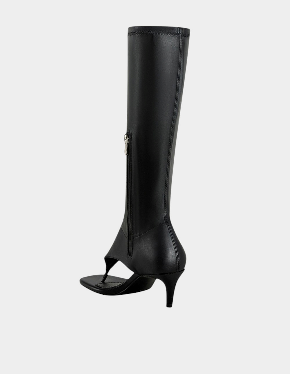 AZALEA WANG Cecile Stiletto Womens Sandal Boots - BLACK