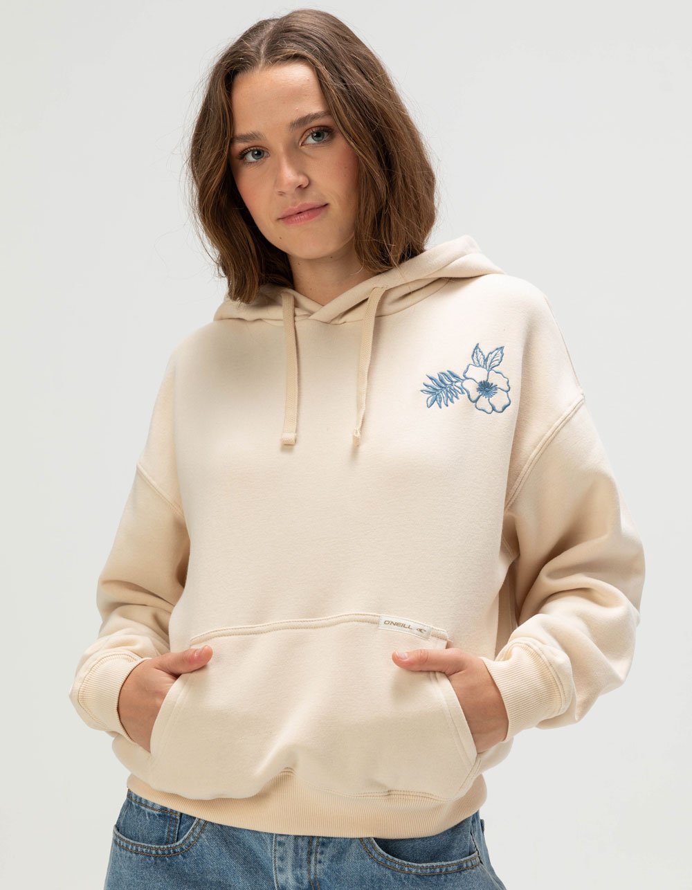 O'NEILL Flora Drift Womens Hoodie - IVORY