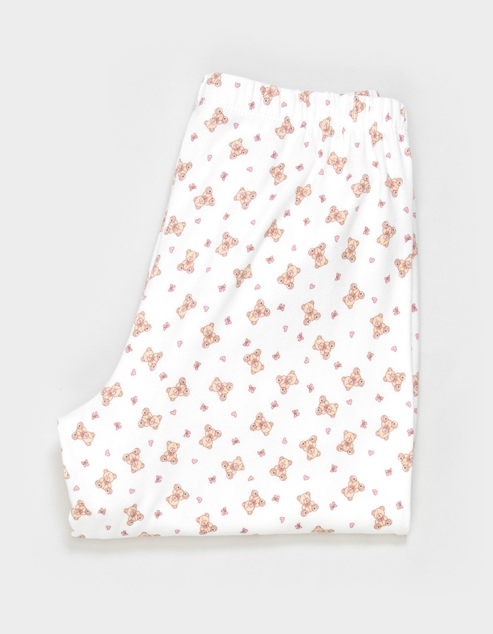 FULL TILT Bear Girls Pants - WHITE