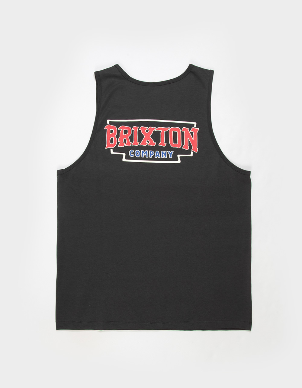 BRIXTON Big League Mens Tank Top - WASHED BLACK