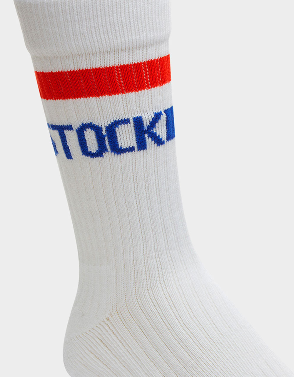 BIRKENSTOCK Stripe Crew Socks - WHITE COMBO