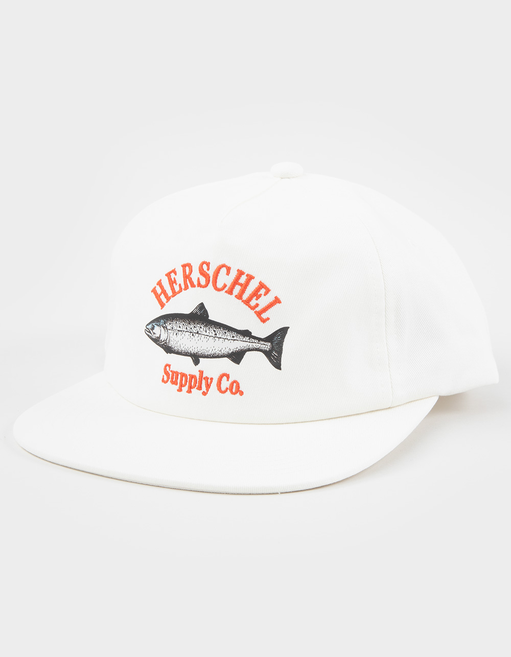 HERSCHEL SUPPLY CO. Scout Fishing Snapback Hat - WHITE