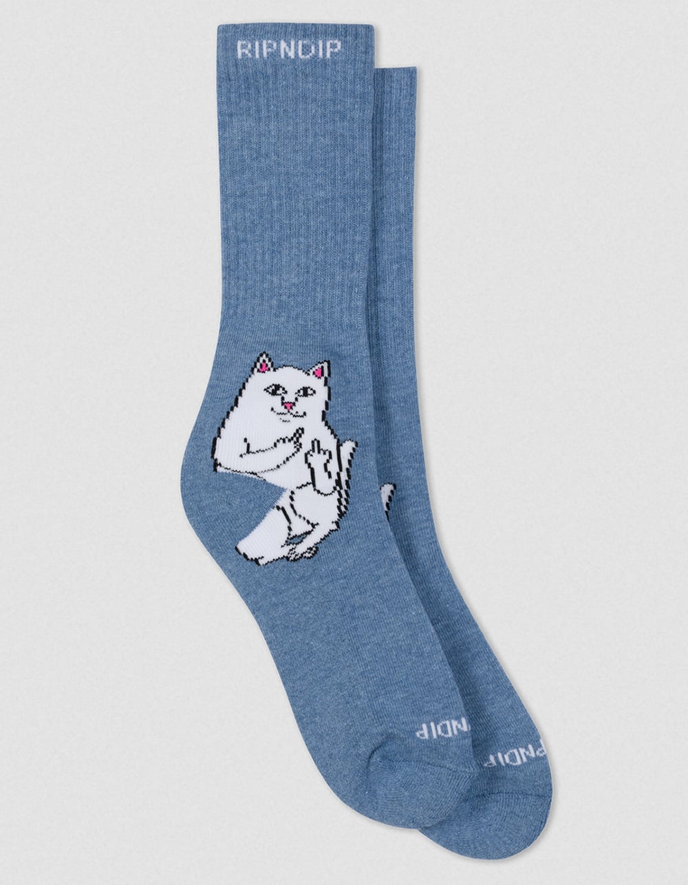 RIP N DIP Lord Nermal Mens Crew Socks - SLATE