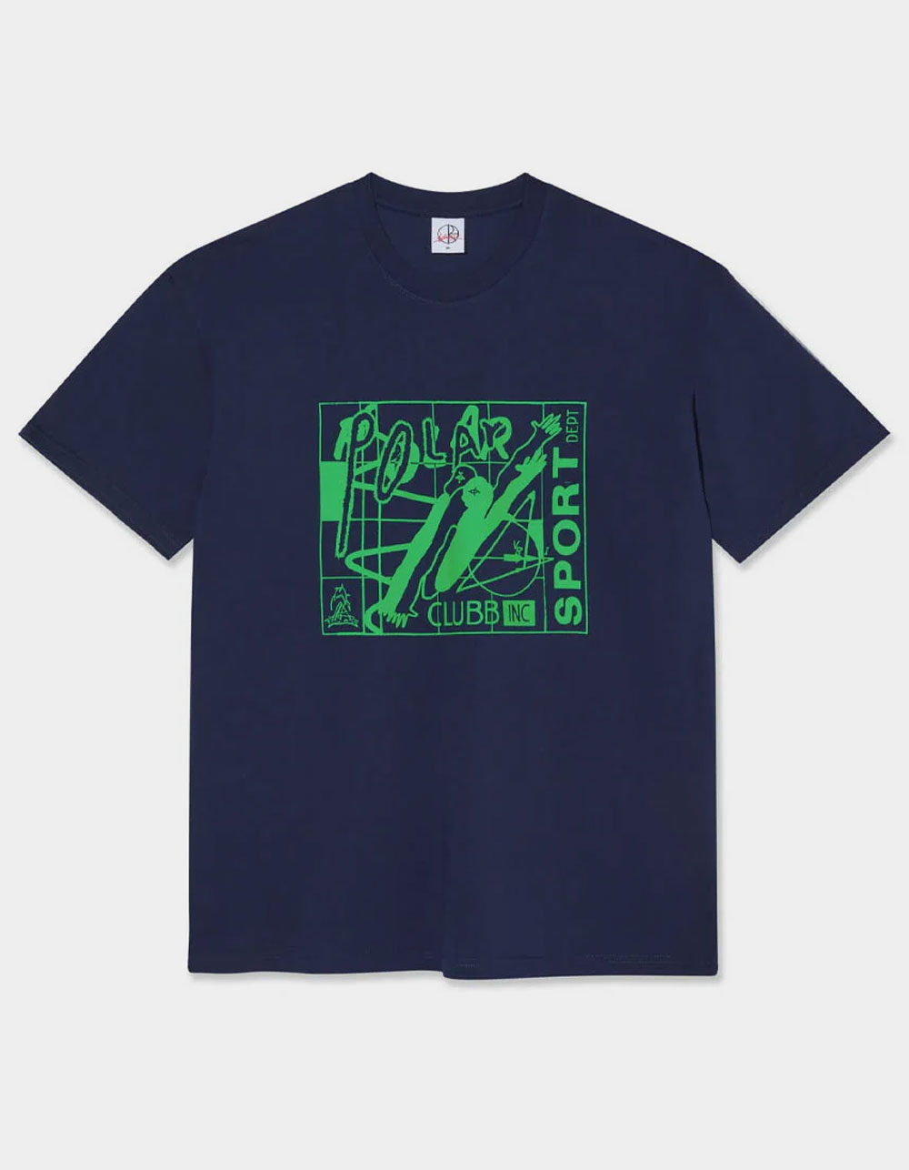 POLAR SKATE CO. Clubb Inc. Mens Tee - DARK BLUE