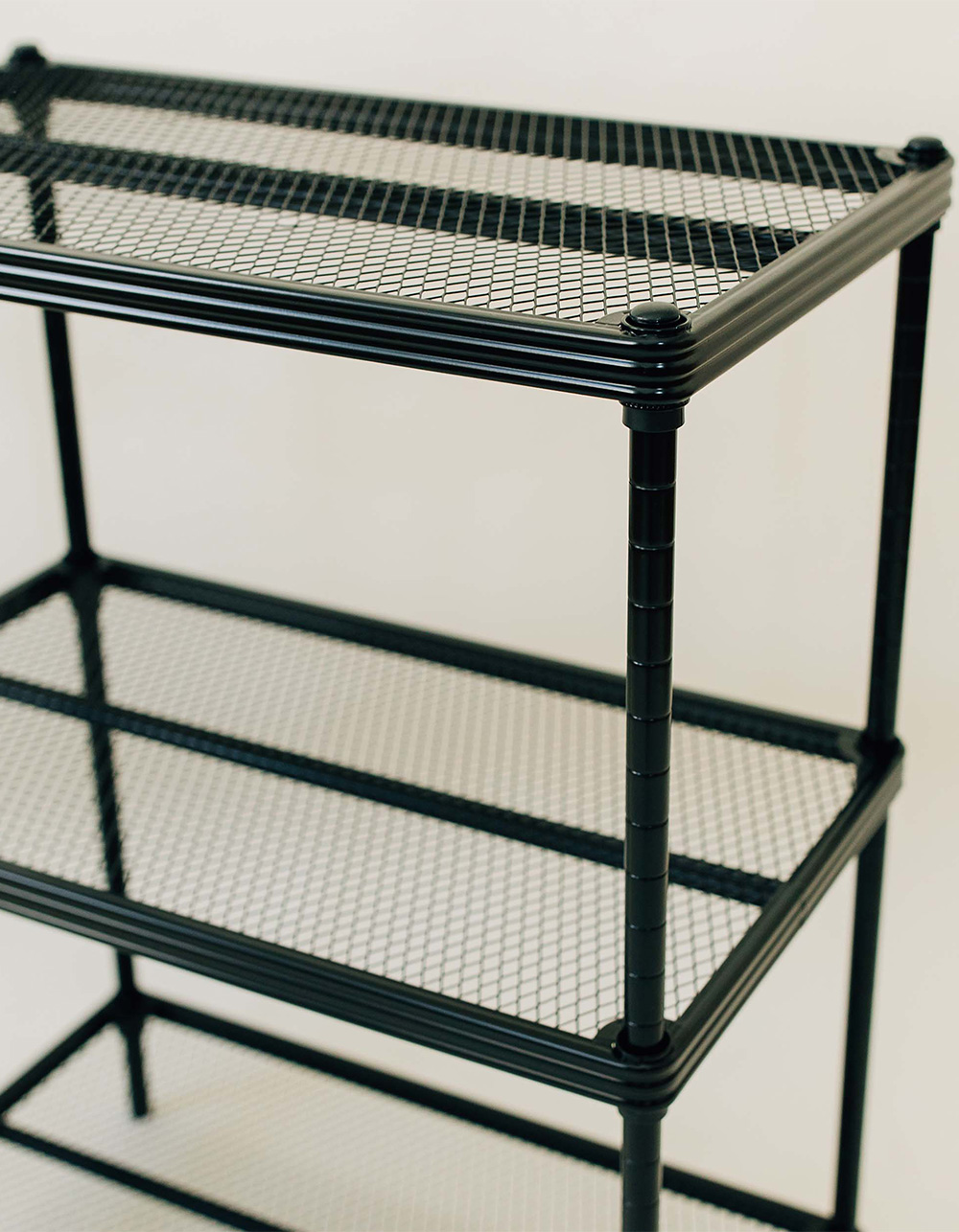DESIGN IDEAS MeshWorks 3Tier Shelving Unit BLACK Tillys
