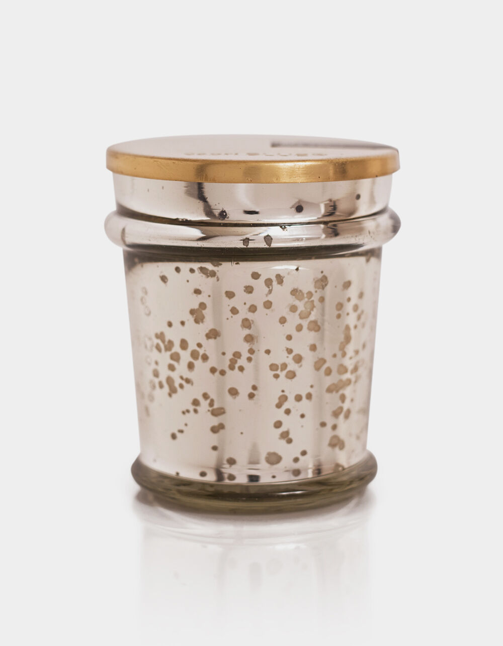 CAPRI BLUE 8oz Aloha Orchid Mercury Found Glass Candle GOLD Tillys