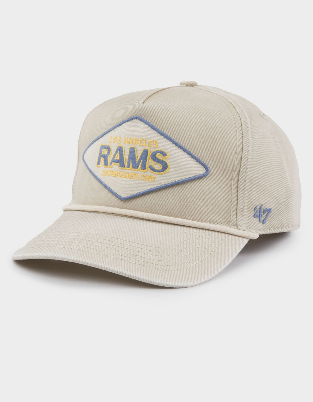 47 BRAND Los Angeles Rams Cairn '47 Hitch Snapback Hat - NATURAL
