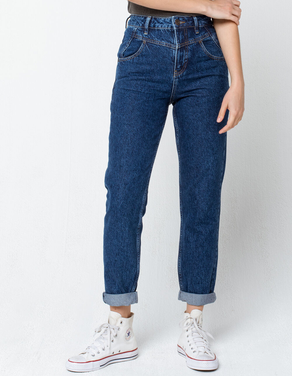 BDG Urban Outfitters 80s Seamed Womens Mom Jeans - VINTAGE MEDIUM | Tillys