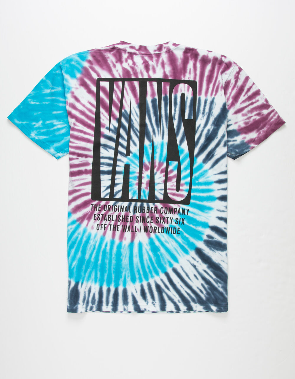 tie dye t shirt vans