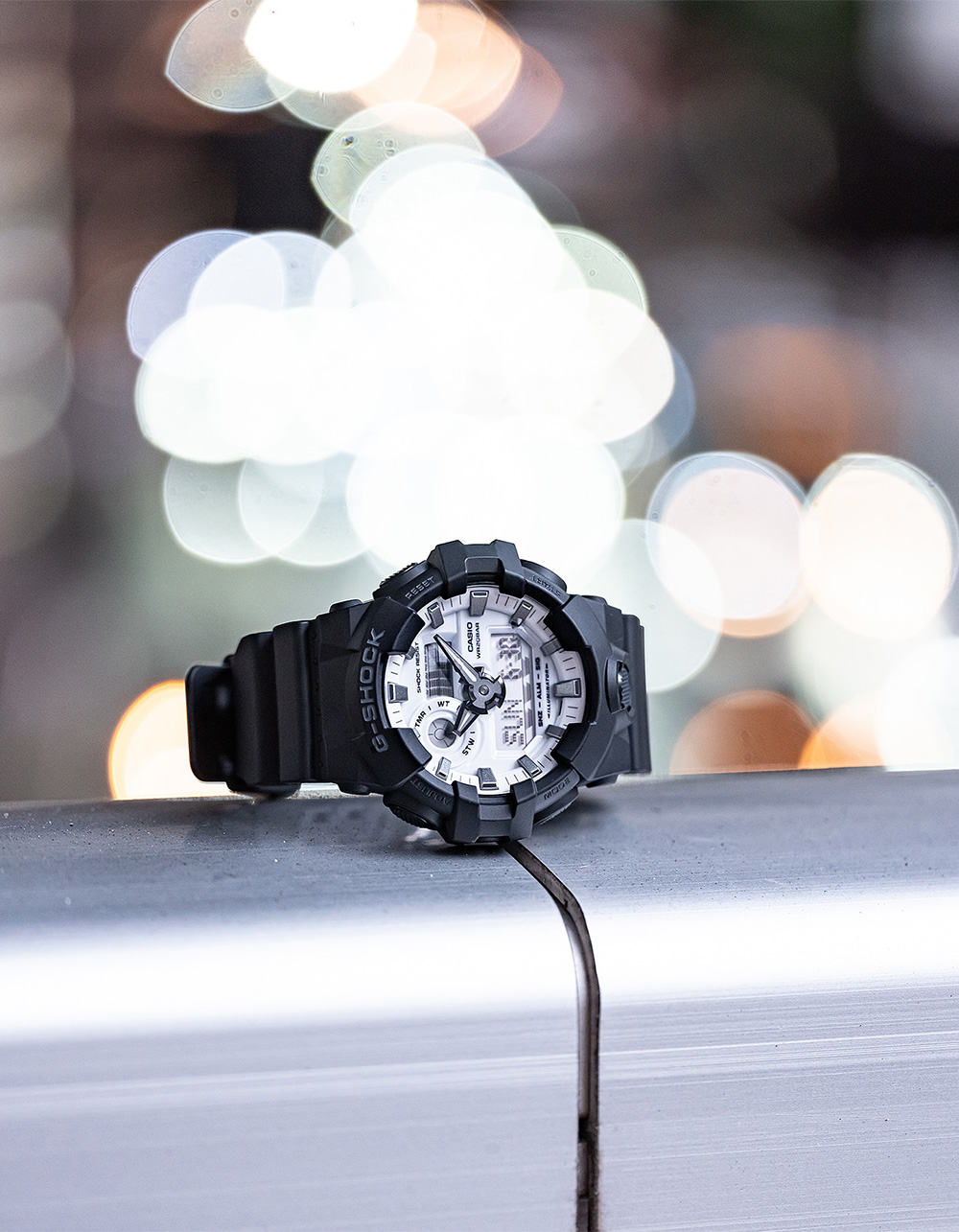 G-SHOCK GA700WD-1A Watch - BLK/WHT
