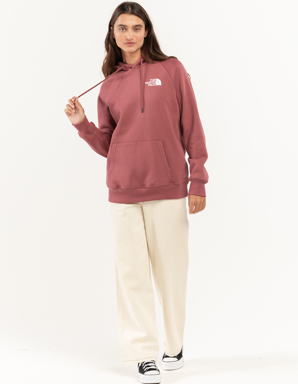 THE NORTH FACE Graphic Injection Box Womens Hoodie CHESTNUT Tillys