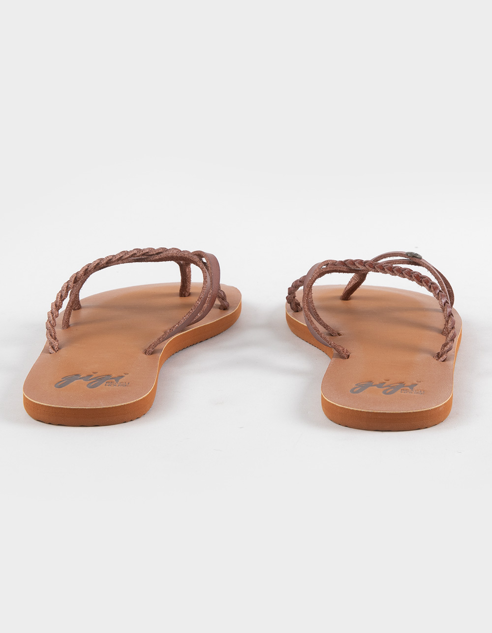 GIGI Star Thong Womens Sandals - BROWN