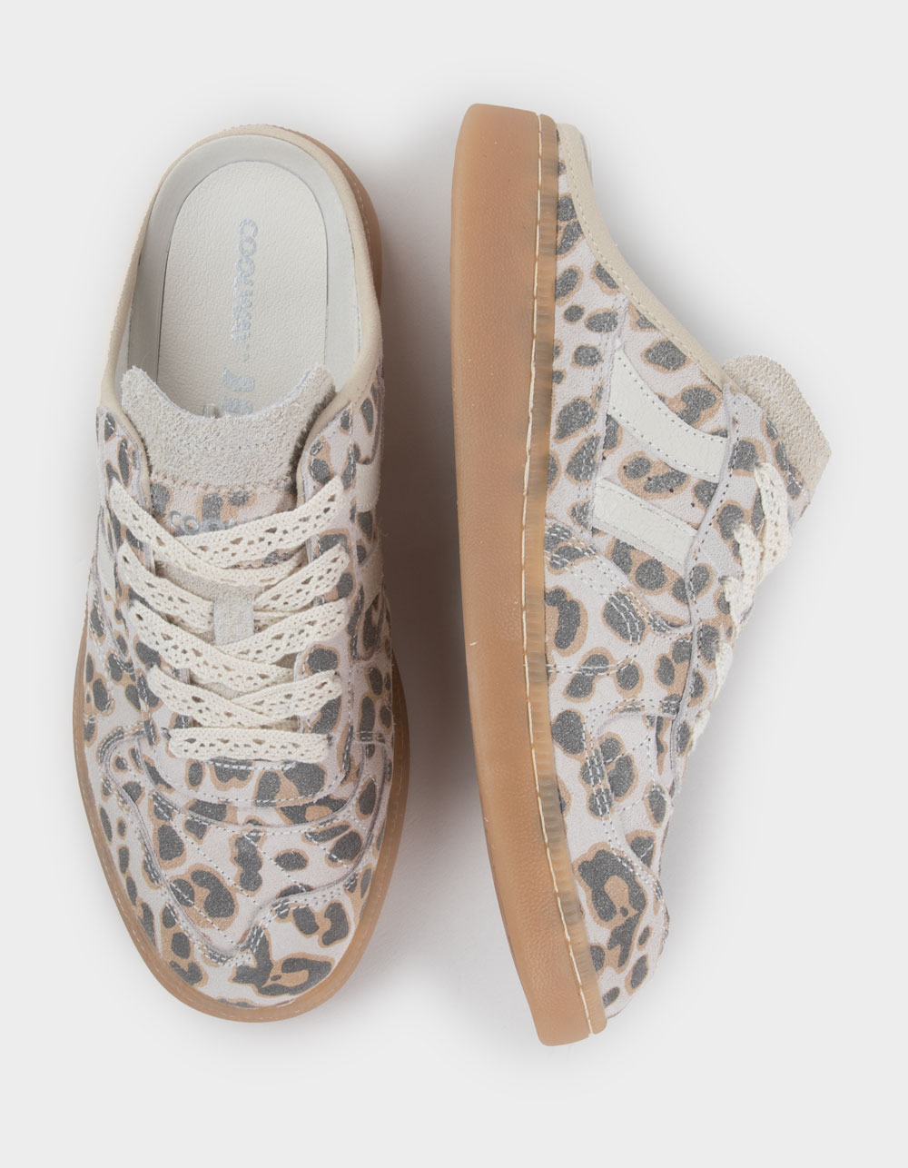 COOLWAY Goal Womens Mules - LEOPARD