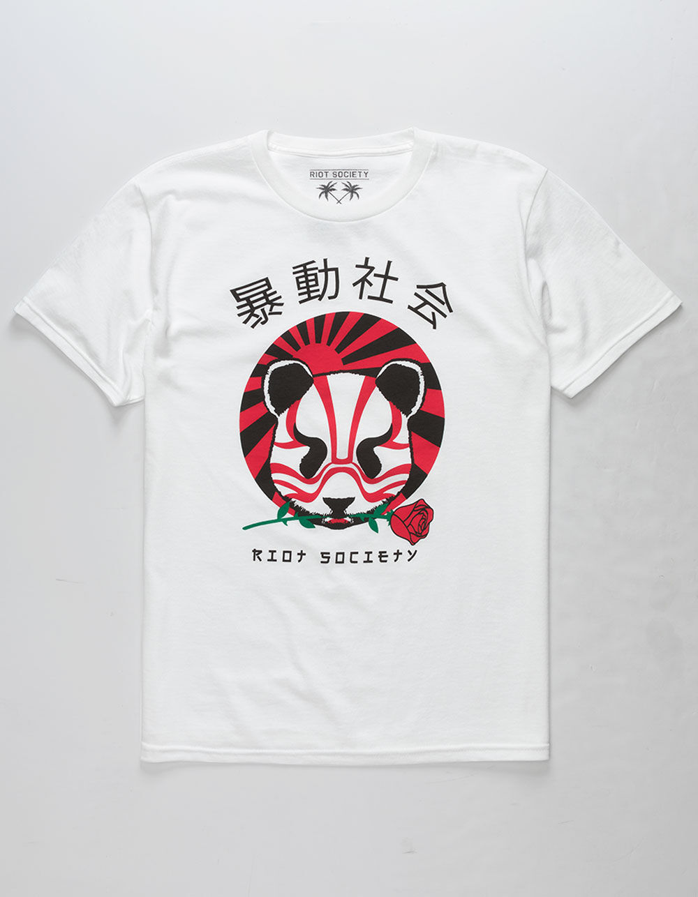 RIOT SOCIETY Kabuki Panda Boys T-Shirt image number 0