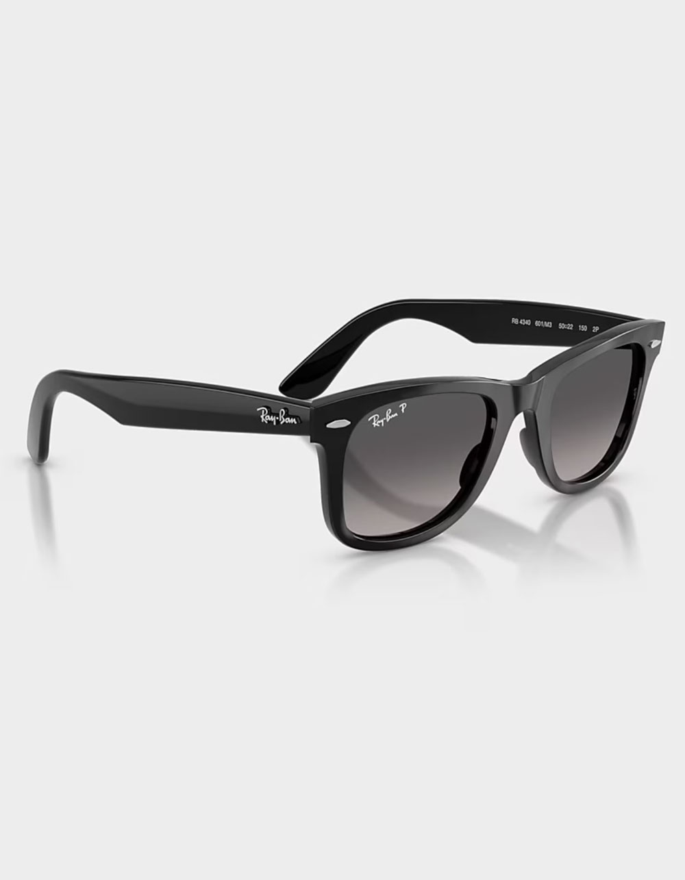 RAY-BAN Wayfarer Ease Polarized Sunglasses - BLACK