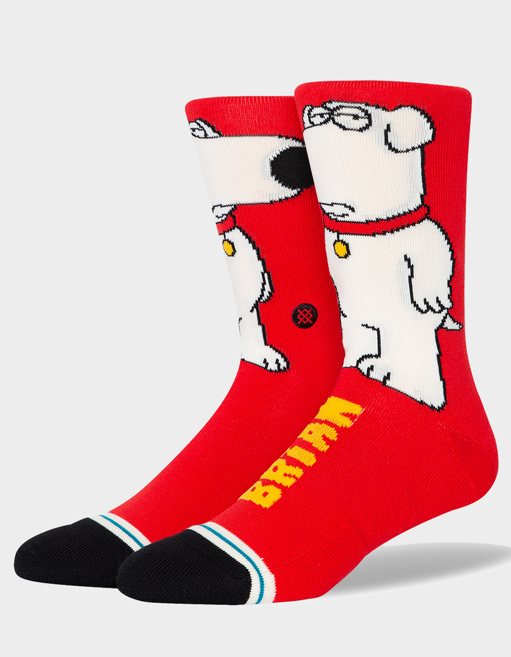 STANCE x Family Guy Mens Crew Socks RED COMBO Tillys