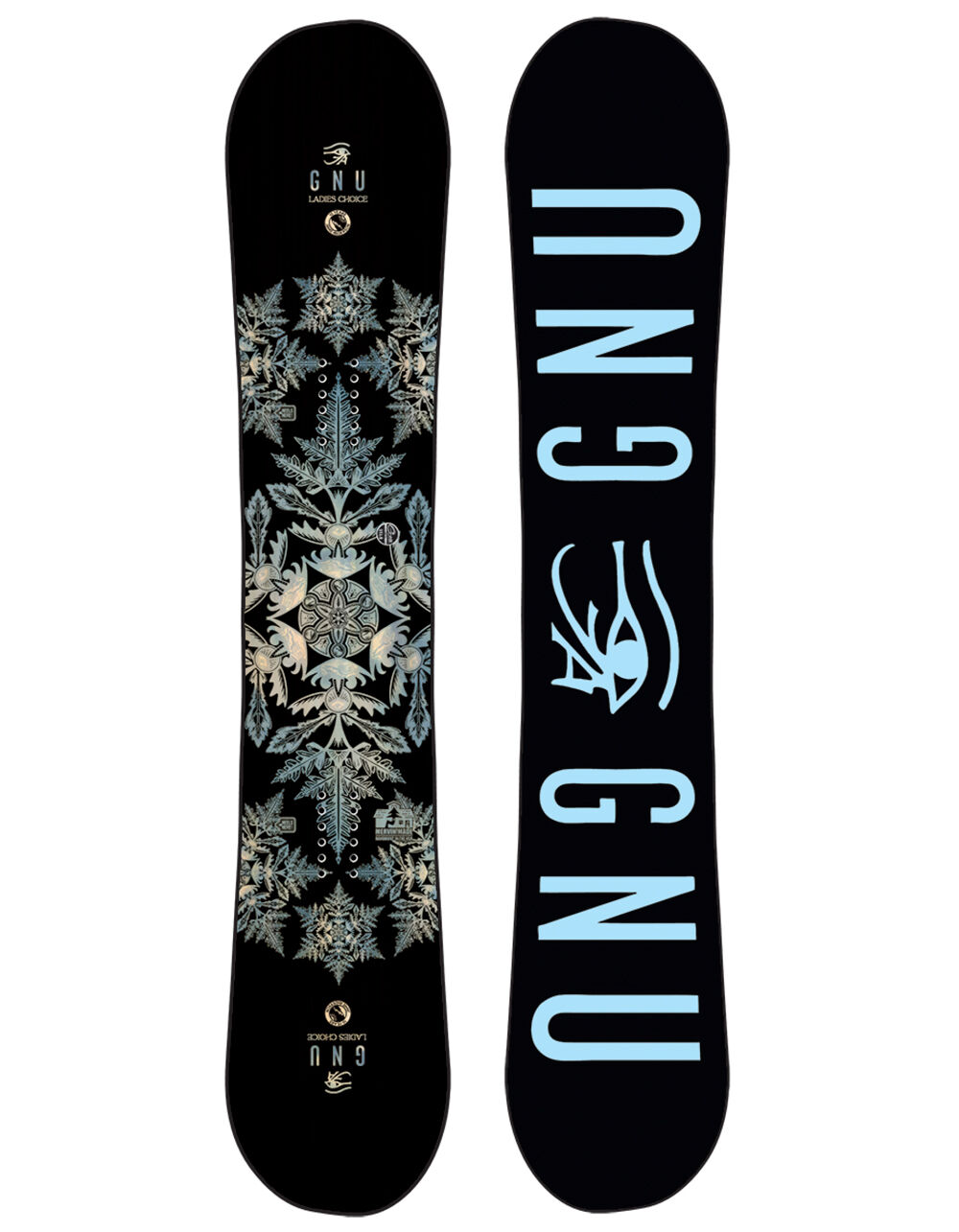 GNU Ladies Choice Womens Snowboard MULTI Tillys