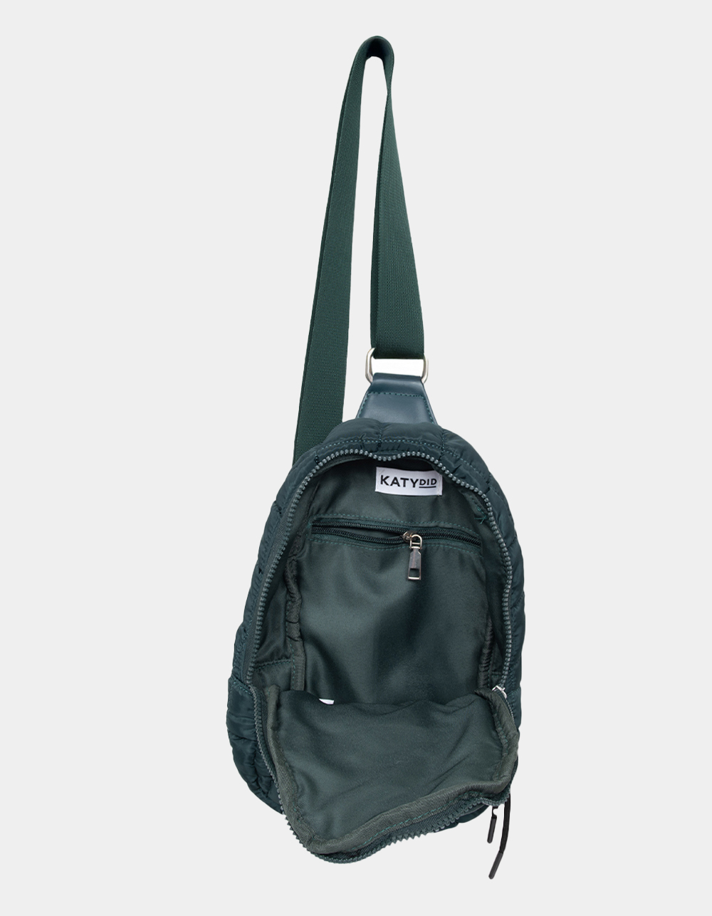 KATYDID Quilted Sling Bag - FOREST